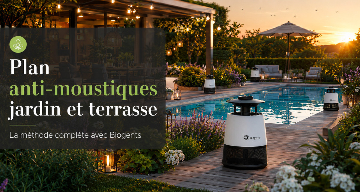 Plan anti-moustiques pour jardin, terrasse et piscine