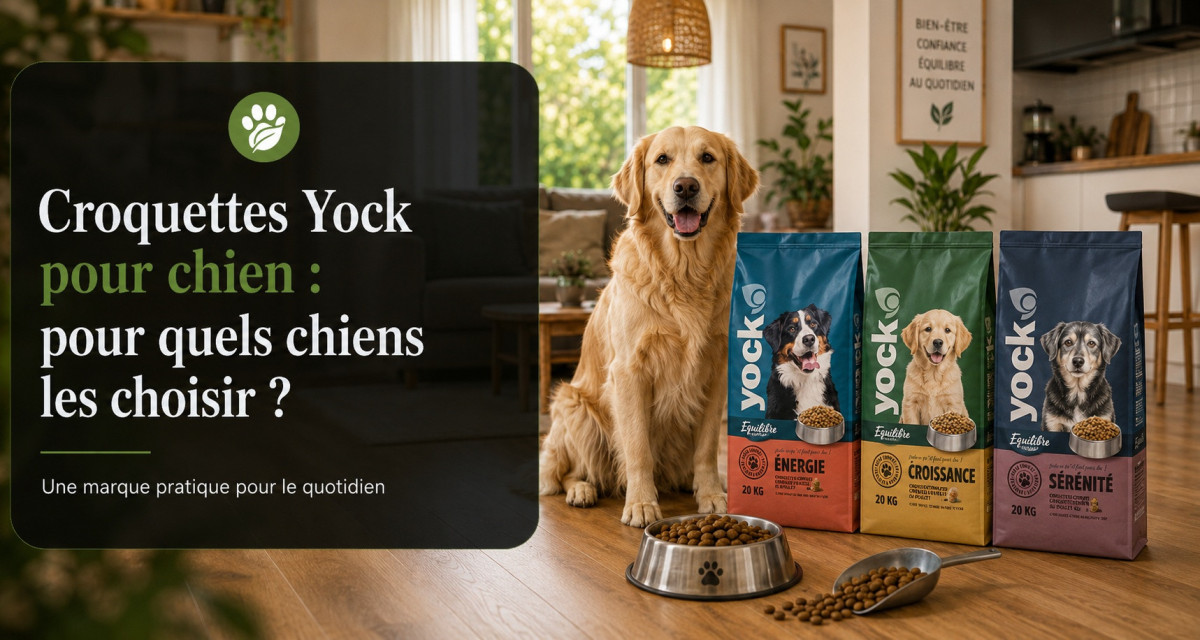 Croquettes Yock pour chien : pour quels chiens les choisir ?