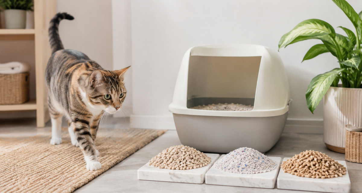 Liti&egrave;re pour chat : agglom&eacute;rante, min&eacute;rale ou v&eacute;g&eacute;tale, laquelle choisir ?