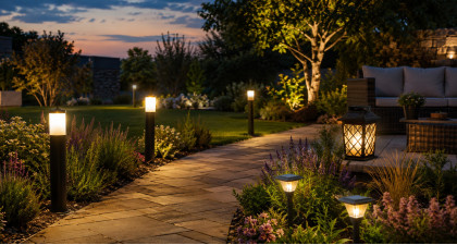 &Eacute;clairage solaire de jardin : comment choisir des lampes vraiment efficaces ?