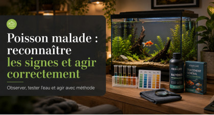 Poisson malade : reconna&icirc;tre les signes et agir correctement