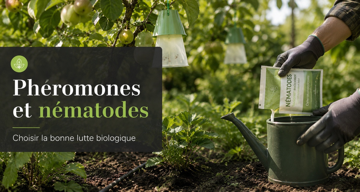 Ph&eacute;romones et n&eacute;matodes : choisir la bonne lutte biologique