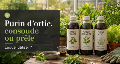 Purin d’ortie, consoude ou prêle : lequel utiliser ?