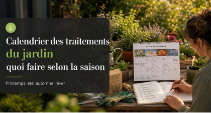 Calendrier des traitements du jardin : quoi faire selon la saison
