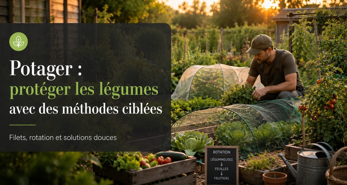 Potager : prot&eacute;ger les l&eacute;gumes avec des m&eacute;thodes cibl&eacute;es