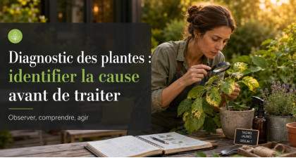 Diagnostic des plantes : identifier la cause avant de traiter