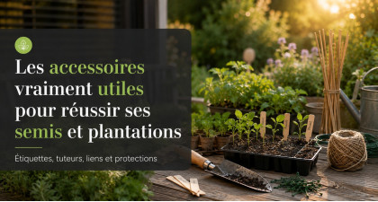 Les accessoires vraiment utiles pour réussir ses semis et plantations