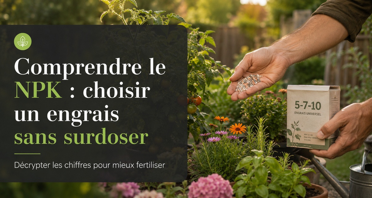 Comprendre le NPK : choisir un engrais sans surdoser