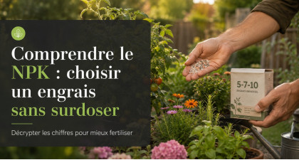 Comprendre le NPK : choisir un engrais sans surdoser