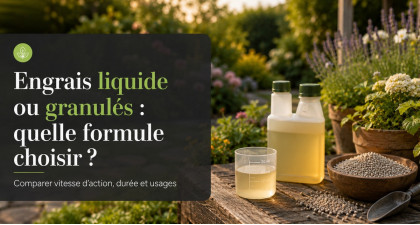 Engrais liquide ou granulés : quelle formule choisir ?