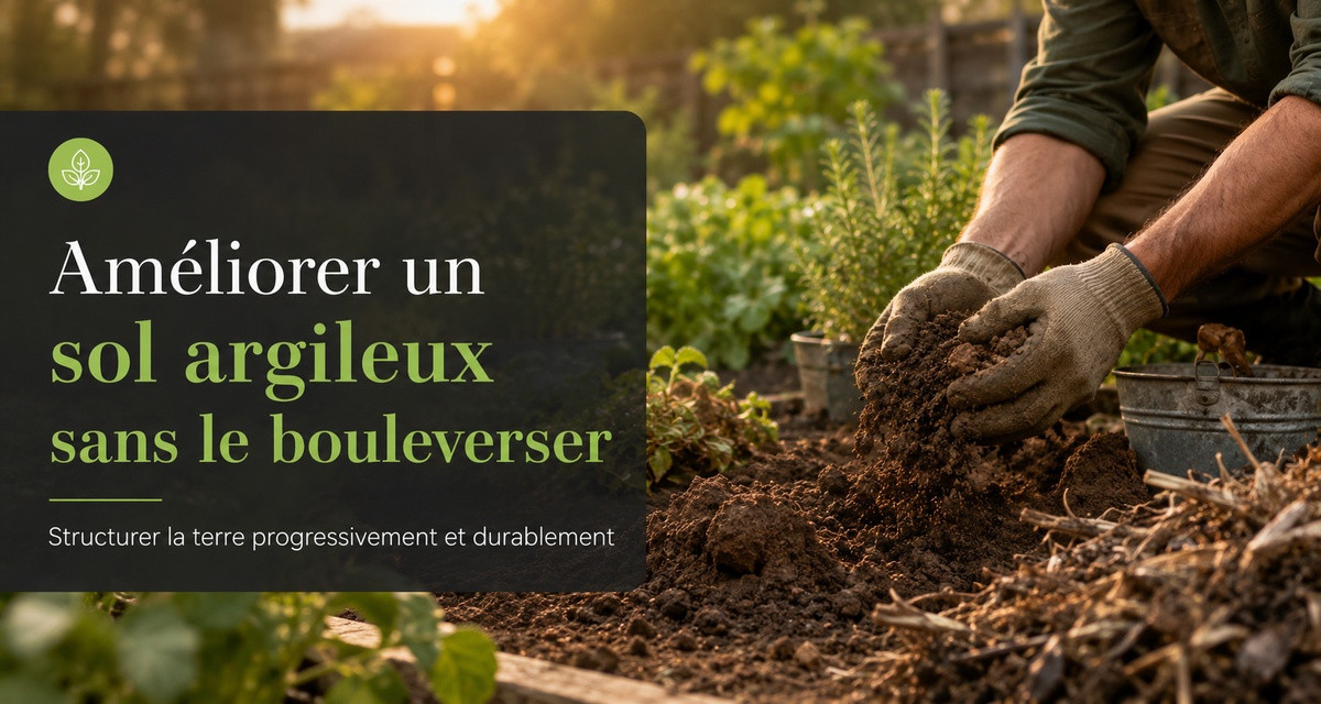 Am&eacute;liorer un sol argileux sans le bouleverser