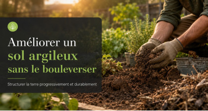 Améliorer un sol argileux sans le bouleverser
