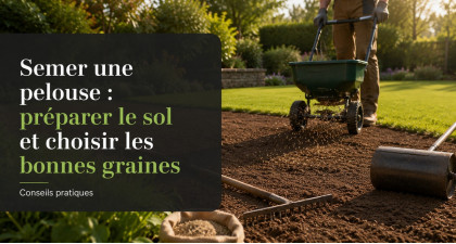 Semer une pelouse : préparer le sol et choisir les bonnes graines