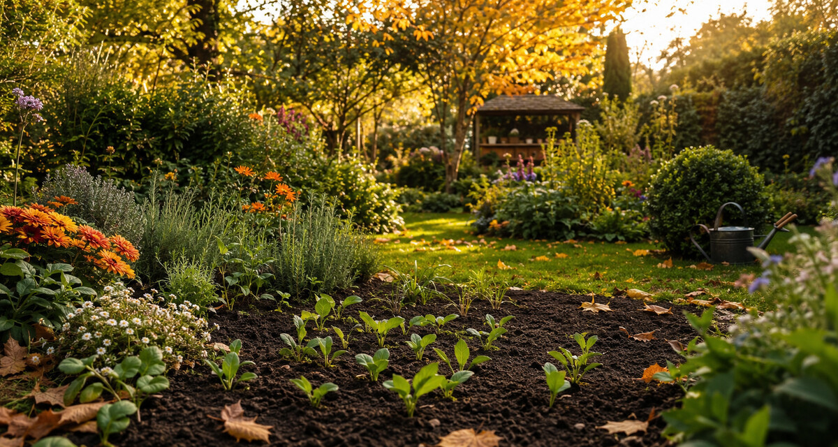 Graines de fleurs &agrave; semer en automne pour un jardin fleuri