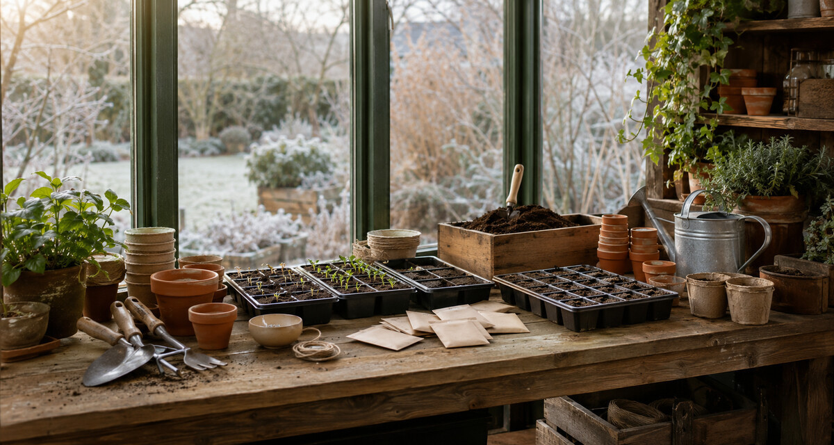 Pr&eacute;parer ses semis de printemps d&egrave;s l&rsquo;hiver : le guide