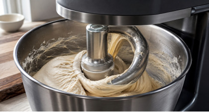 P&eacute;trin &agrave; spirale ou robot p&acirc;tissier : lequel choisir pour la p&acirc;te &agrave; pizza ?
