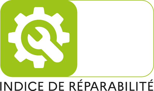 indice de réparabilité: 6,5/10